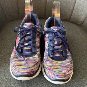SKECHERS style Art Rage Multi-colored Athletic Shoe Size 8 1/2
